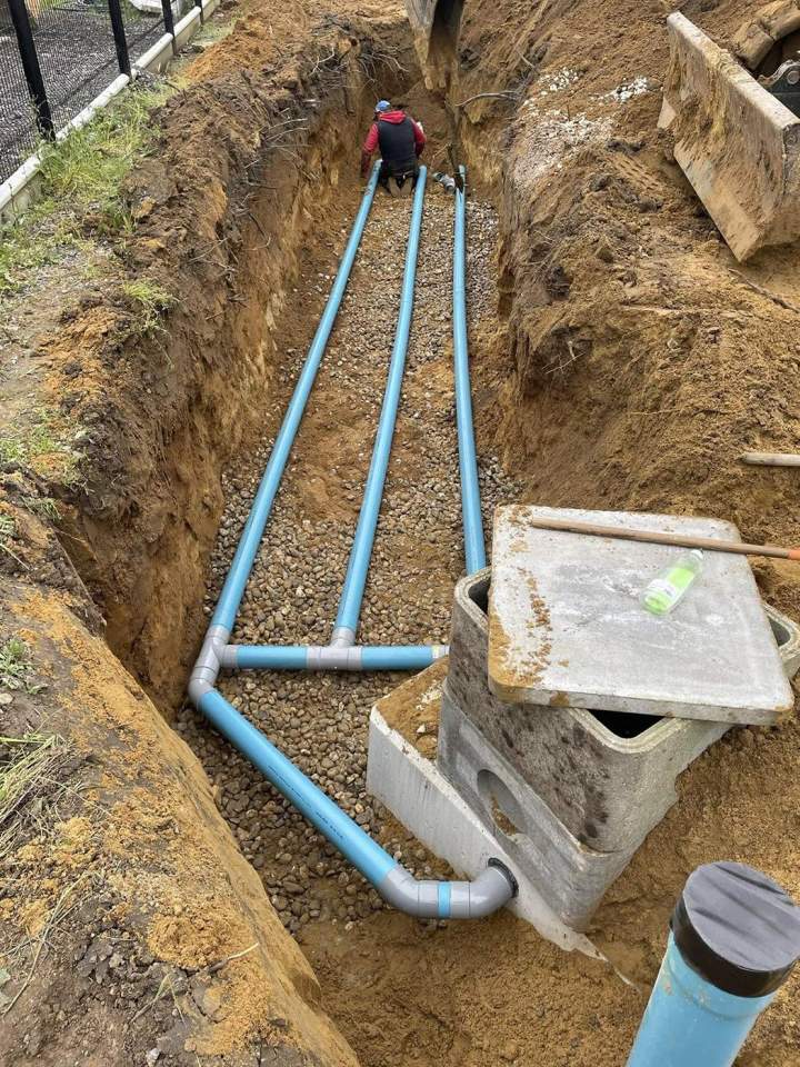 Travaux d'assainissement Roquetoire