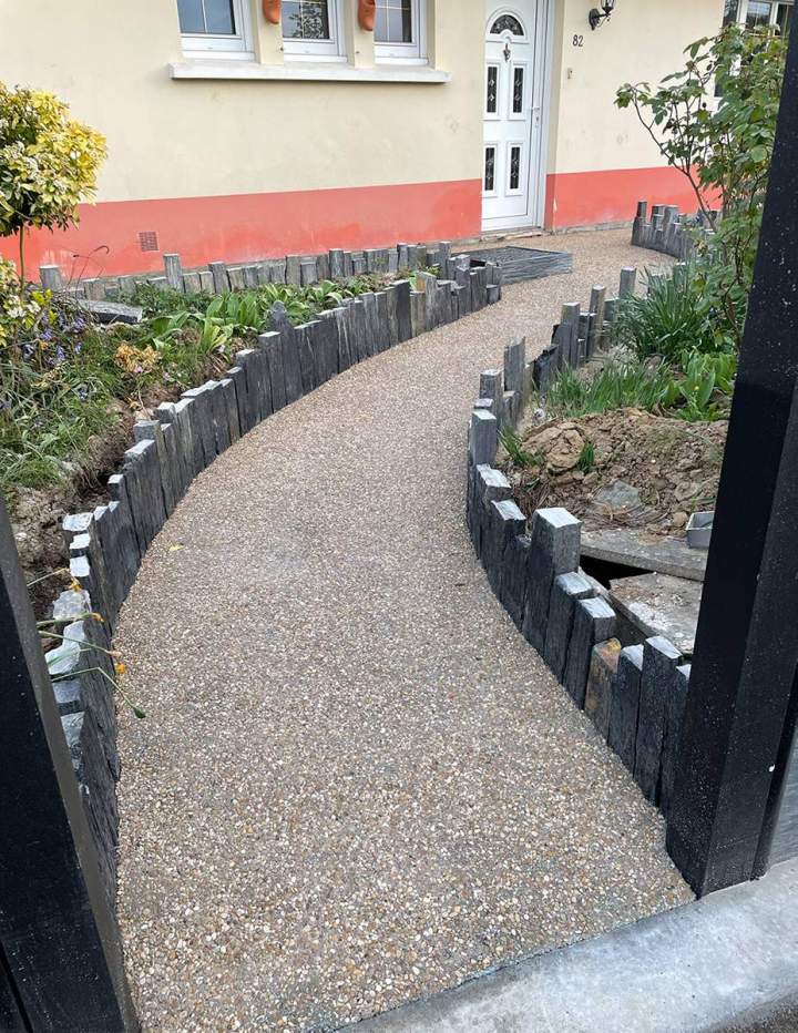 Béton lavé Roquetoire