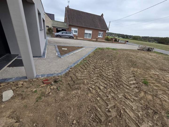 Aménagement allée Roquetoire